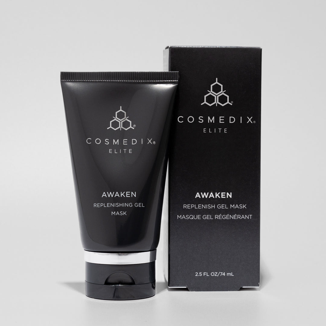 Awaken Cosmedix Product Box Replinish Gel Mask