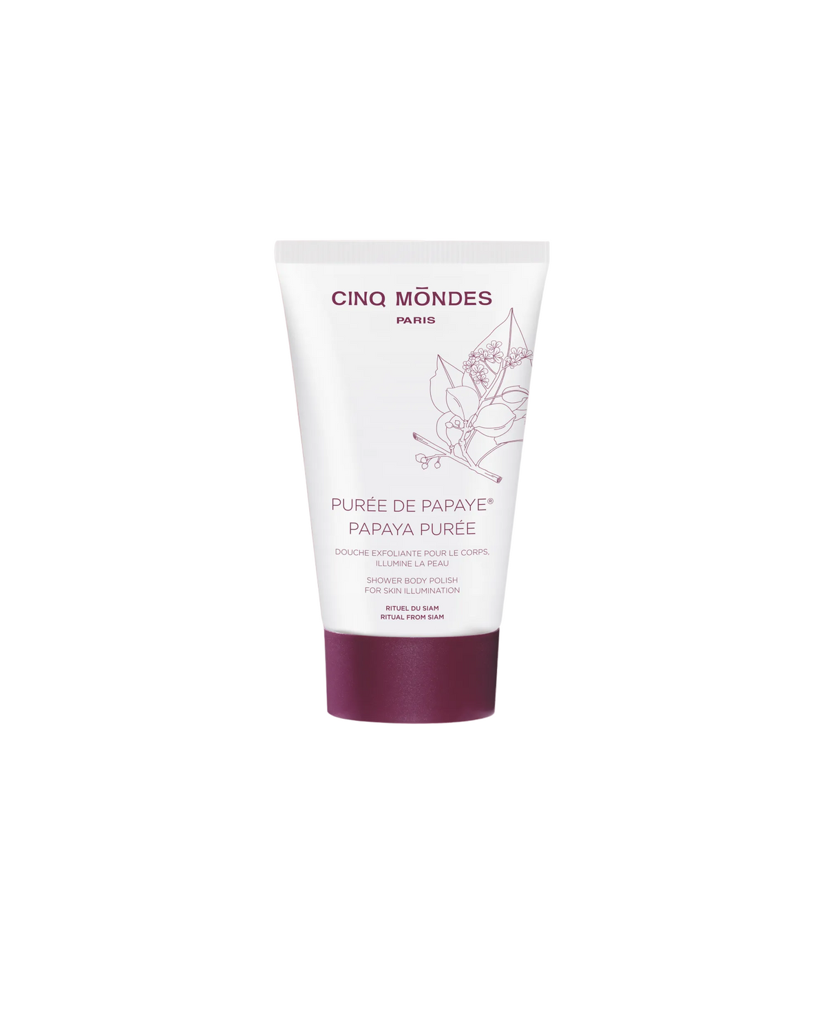 Purée de Papaye Cinq Mondes Gommage Rituel du Siam
